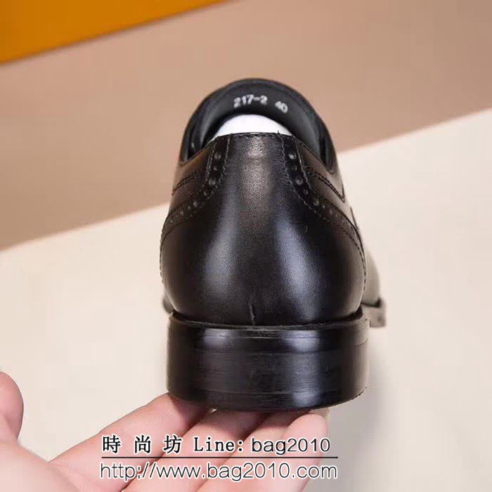 路易威登LV 高端品質 專櫃原版 高端商務正裝皮鞋 8FX1002